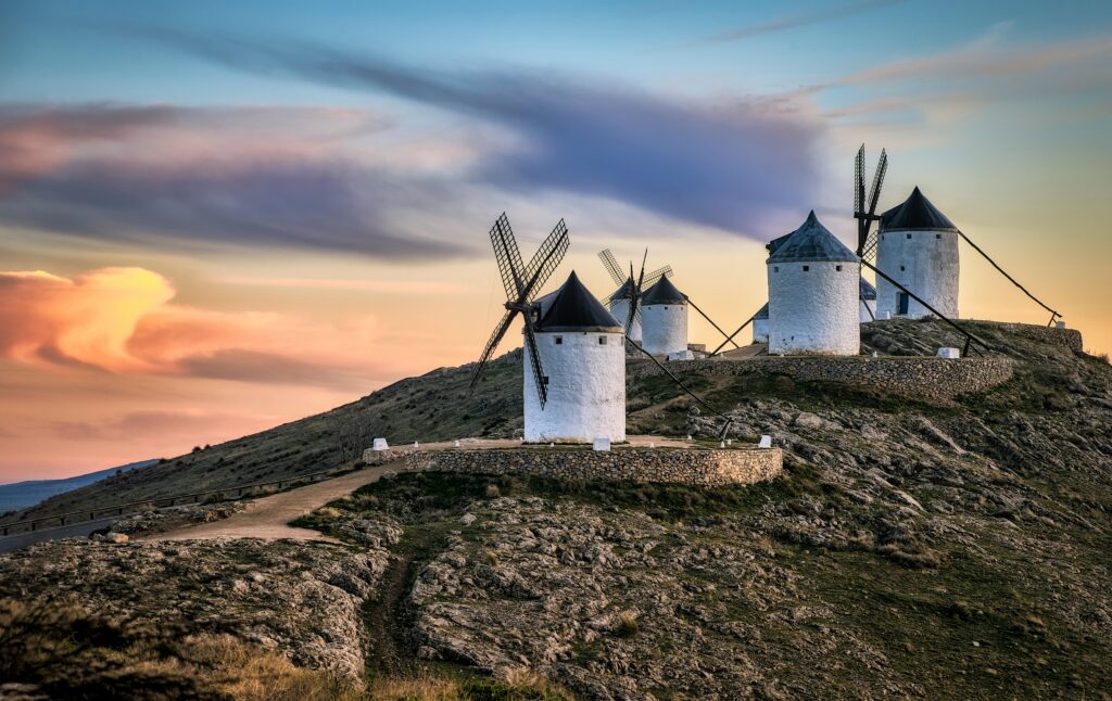 Consuegra Windmills, Castilla-La Mancha, Spain